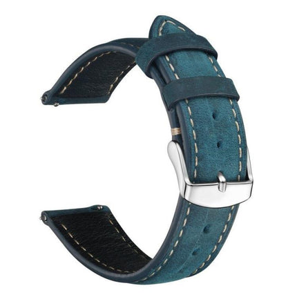 xDfind Retro Crazy Horse Texture Leather Watch Band, 24mm for Suunto 9 / 9 Baro / D5 / Core / 7, 14mm, 18mm