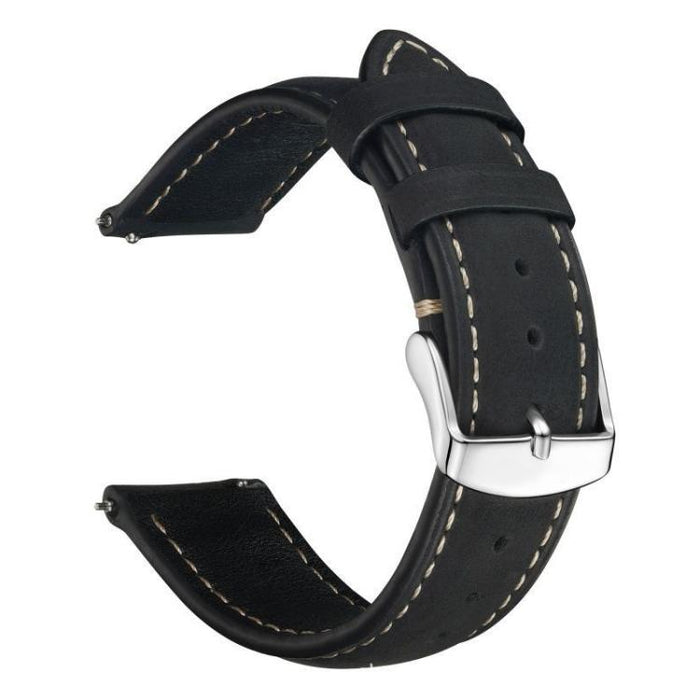 xDfind Retro Crazy Horse Texture Leather Watch Band, 24mm for Suunto 9 / 9 Baro / D5 / Core / 7, 14mm, 18mm