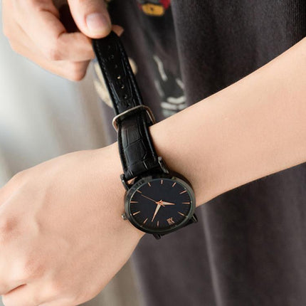 xDfind Bamboo Texture Pin Buckle Leather Watch Band, 20mm, 22mm