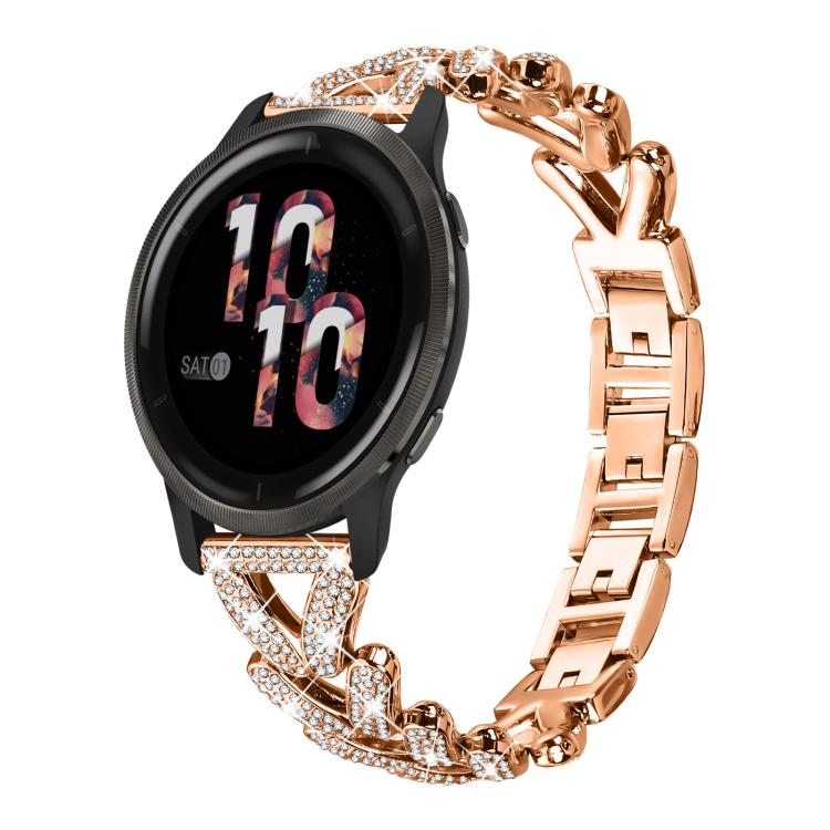 xDfind Small Twist Diamond Metal Watch Band, 20mm For Amazfit Bip U / Bip Lite / Bip 3 Pro, 20mm For Amazfit GTS4 Mini/3/2 /2e/2 Mini, 20mm For Xiaomi Haylou RS4 Plus LS11 / LS12, 20mm For Ticwatch GTH / E3 / E / 2��������������������������������������...
