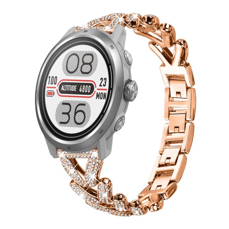 xDfind Small Twist Diamond Metal Watch Band, 20mm For Huawei Watch GT4 / GT3 / GT2, 20mm, 20mm For COROS APEX 2 42mm / PACE 2, 20mm For Xiaomi Mibro Air / Mibro Lite, 20mm For Honor Watch SE / Magic Watch2 42mm