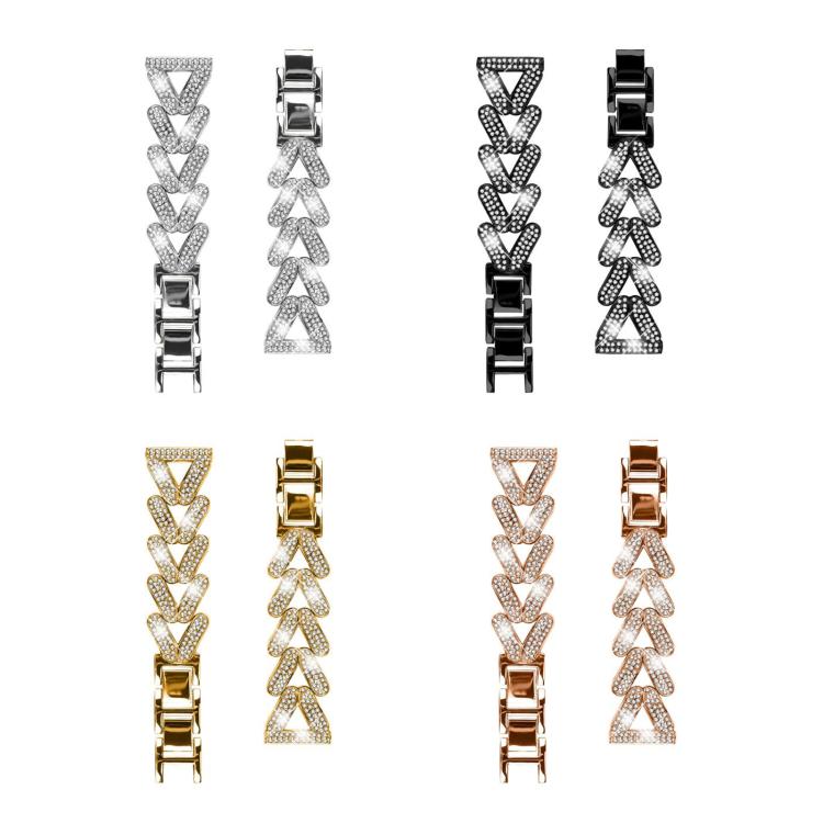 xDfind Small Twist Diamond Metal Watch Band, 20mm For Amazfit Bip U / Bip Lite / Bip 3 Pro, 20mm For Amazfit GTS4 Mini/3/2 /2e/2 Mini, 20mm For Xiaomi Haylou RS4 Plus LS11 / LS12, 20mm For Ticwatch GTH / E3 / E / 2��������������������������������������...