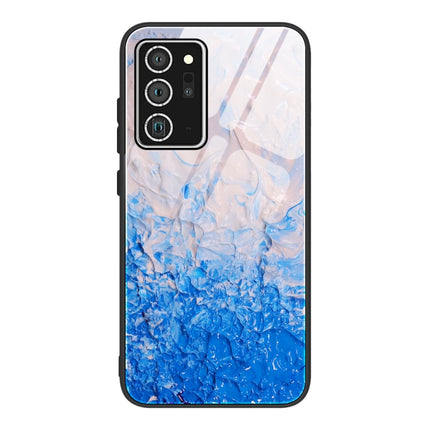 Marble Pattern Glass Protective Case, For Samsung Galaxy Note20 Ultra, For Samsung Galaxy S20 Ultra, For Samsung Galaxy Note10 Lite / A81