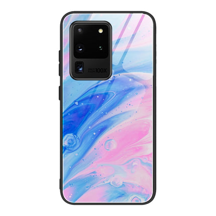Marble Pattern Glass Protective Case, For Samsung Galaxy Note20 Ultra, For Samsung Galaxy S20 Ultra, For Samsung Galaxy Note10 Lite / A81
