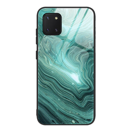 Marble Pattern Glass Protective Case, For Samsung Galaxy Note20 Ultra, For Samsung Galaxy S20 Ultra, For Samsung Galaxy Note10 Lite / A81