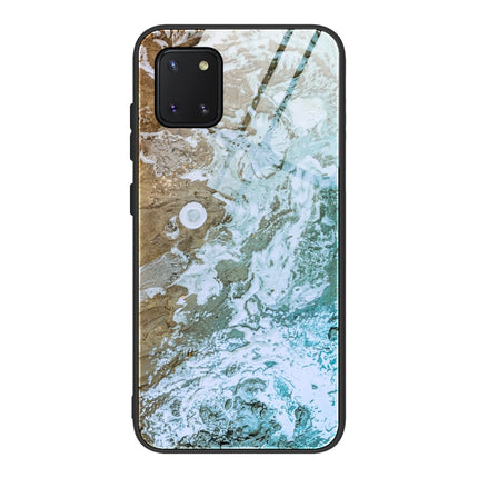 Marble Pattern Glass Protective Case, For Samsung Galaxy Note20 Ultra, For Samsung Galaxy S20 Ultra, For Samsung Galaxy Note10 Lite / A81