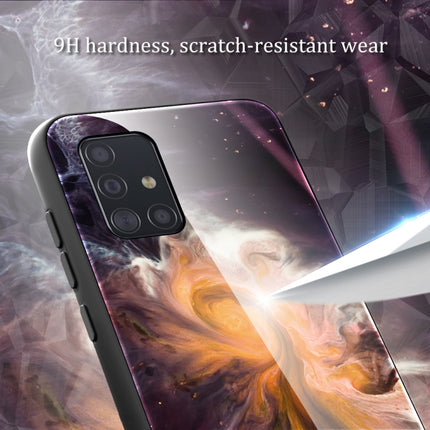 Marble Pattern Glass Protective Case, For Samsung Galaxy A51, For Samsung Galaxy A50 / A50s / A30s, For Samsung Galaxy A21s