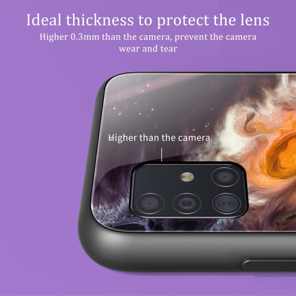 Marble Pattern Glass Protective Case, For Samsung Galaxy A51, For Samsung Galaxy A50 / A50s / A30s, For Samsung Galaxy A21s