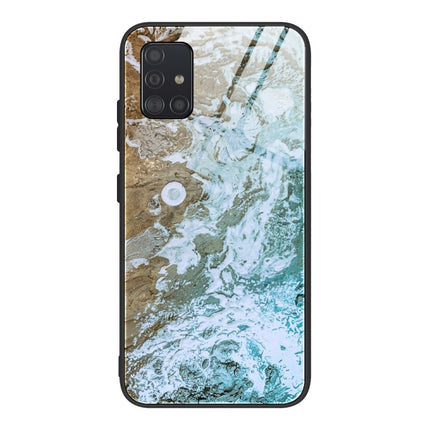 Marble Pattern Glass Protective Case, For Samsung Galaxy A51, For Samsung Galaxy A50 / A50s / A30s, For Samsung Galaxy A21s