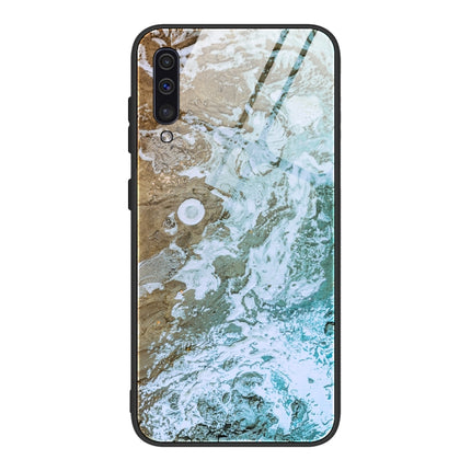 Marble Pattern Glass Protective Case, For Samsung Galaxy A51, For Samsung Galaxy A50 / A50s / A30s, For Samsung Galaxy A21s