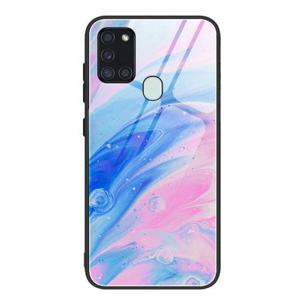 Marble Pattern Glass Protective Case, For Samsung Galaxy A51, For Samsung Galaxy A50 / A50s / A30s, For Samsung Galaxy A21s