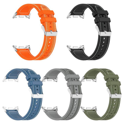 xDfind Hybrid Nylon Braid Silicone Watch Band, For Samsung Galaxy Watch 8 / 8 Classic 22mm