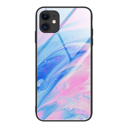 Marble Pattern Glass Protective Case, For iPhone 12 mini, For iPhone 12 Pro Max, For iPhone 11 Pro