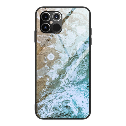 Marble Pattern Glass Protective Case, For iPhone 12 mini, For iPhone 12 Pro Max, For iPhone 11 Pro