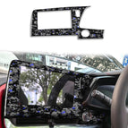 Central Control Screen Frame, Right Driver / Blue