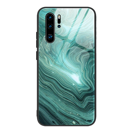 Marble Pattern Glass Protective Case, For Huawei P30 lite / nova 4e, For Huawei P30 Pro, For Huawei Y9 Prime (2019) / P Smart Z, For Honor 20 / nova 5T
