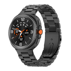 Three Beads Stainless Steel Watch Band