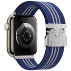 For Apple Watch 42 / 44 / 45 / 46 / 49mm / Blue White