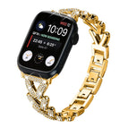 For Apple Watch 38 / 40 / 41 / S10 42mm 20mm / Gold