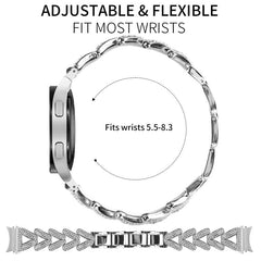 20mm xDfind Small Twist Diamond Metal Watch Band