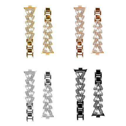 20mm xDfind Small Twist Diamond Metal Watch Band, For Xiaomi Band 9 Pro/8 Pro / Redmi Watch 6/5/4, For Redmi Watch 3 Active / Watch 3 Lite, For Redmi Watch 3