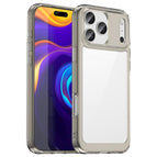 For iPhone 17 Pro Max / Transparent Grey