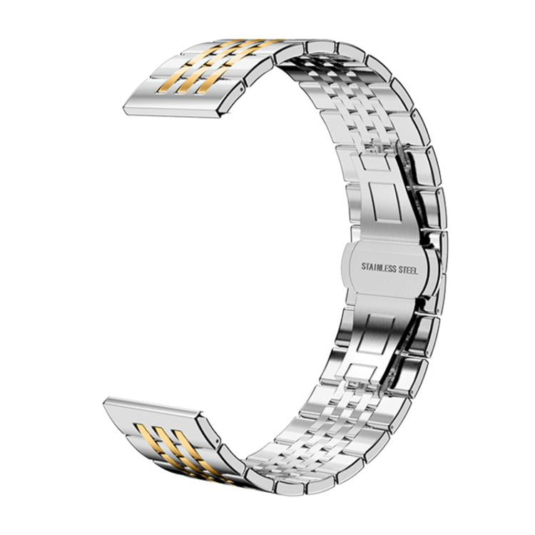 xDfind Seven-bead Solid Stainless Steel Watch Band