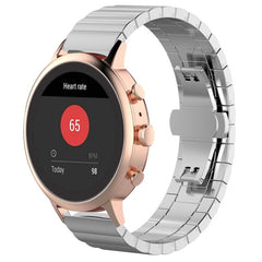 xDfind One-bead Bamboo Solid Stainless Steel Watch Band