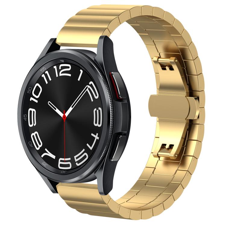 xDfind One-bead Bamboo Solid Stainless Steel Watch Band, 18mm, 20mm, 22mm, 14mm