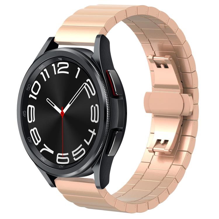 xDfind One-bead Bamboo Solid Stainless Steel Watch Band, 18mm, 20mm, 22mm, 14mm