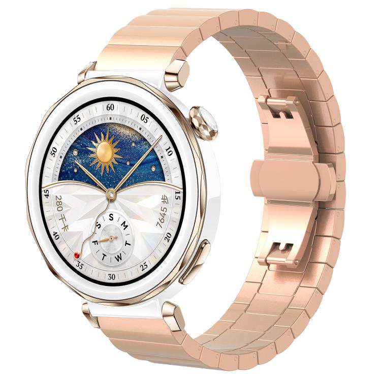 xDfind One-bead Bamboo Solid Stainless Steel Watch Band