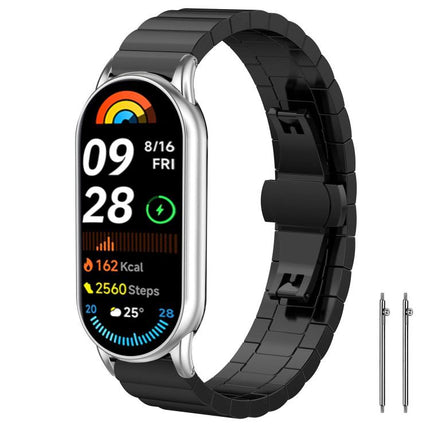 xDfind One-bead Bamboo Solid Stainless Steel Watch Band, 18mm, 20mm, 22mm, 14mm