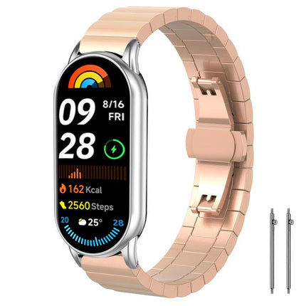 xDfind One-bead Bamboo Solid Stainless Steel Watch Band, 18mm, 20mm, 22mm, 14mm