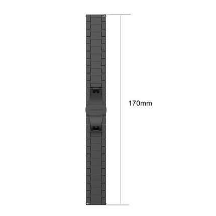 xDfind One-bead Bamboo Solid Stainless Steel Watch Band, 18mm, 20mm, 22mm, 14mm
