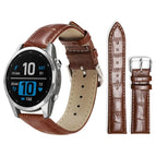 For Garmin Fenix 8/7S/6S/5S 20mm 18mm / Dark Brown