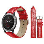 For Garmin Fenix 8/7/6/5 22mm 20mm / Red