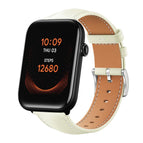 20mm For Ticwatch GTH / E3 / E / 2 / Creamy White