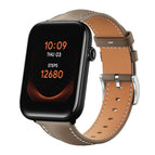 20mm For Ticwatch GTH / E3 / E / 2 / Brown