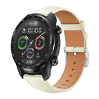 22mm For Ticwatch Pro X / Pro3 / Pro / GTX / E2 / Creamy White