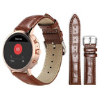 18mm For Fossil Female Sport/Charter HR / Dark Brown