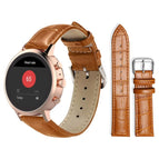 18mm For Fossil Female Sport/Charter HR / Light Brown