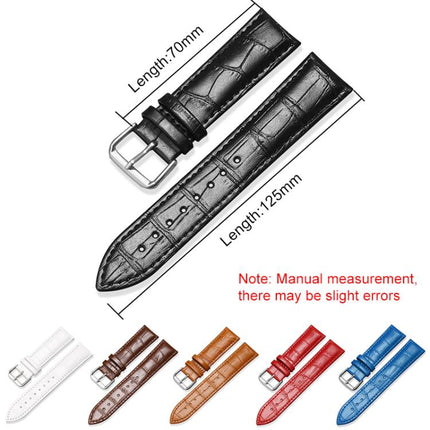 xDfind Bamboo Texture Pin Buckle Leather Watch Band, 20mm For Ticwatch GTH / E3 / E / 2, 22mm For Ticwatch Pro X / Pro3 / Pro / GTX / E2