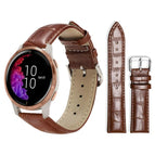 20mm For Garmin venu 2 / venu / Sq2 / Sq / Dark Brown