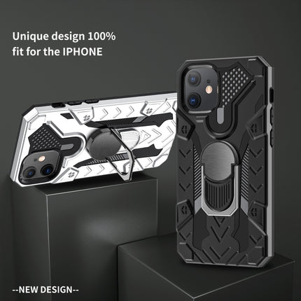 Iron Knight Series 2-in-1-PC- und TPU-Telefonhülle mit Ringhalter, für iPhone 12 mini, für iPhone 12/12 Pro, für iPhone 12 Pro Max