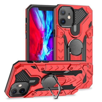 Iron Knight Series 2-in-1-PC- und TPU-Telefonhülle mit Ringhalter, für iPhone 12 mini, für iPhone 12/12 Pro, für iPhone 12 Pro Max