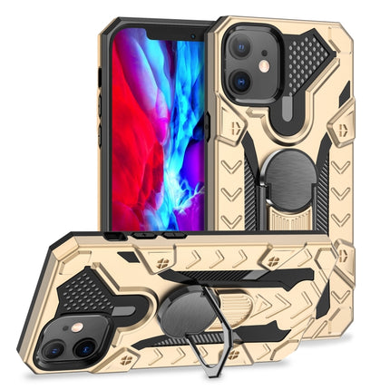 Iron Knight Series 2-in-1-PC- und TPU-Telefonhülle mit Ringhalter, für iPhone 12 mini, für iPhone 12/12 Pro, für iPhone 12 Pro Max