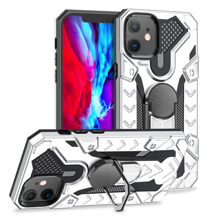 Iron Knight Series 2-in-1-PC- und TPU-Telefonhülle mit Ringhalter, für iPhone 12 mini, für iPhone 12/12 Pro, für iPhone 12 Pro Max