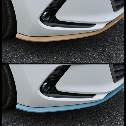 Car Starry Sky Shiny Soft Rubber Front Bar Side Anti-collision Strip
