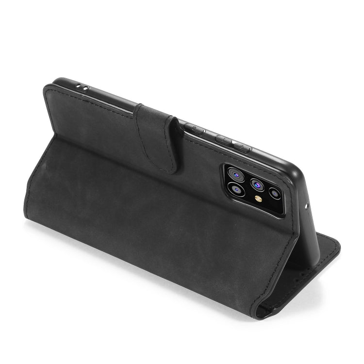 DG.MING Retro Oil Side Horizontal Flip Case with Holder & Card Slots & Wallet, For Samsung Galaxy M31s, For Samsung Galaxy S20 FE