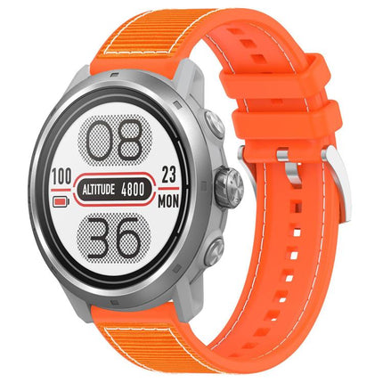 xDfind Hybrid Nylon Braid Silicone Watch Band, 20mm For COROS Pace 2 / Apex 2 42mm